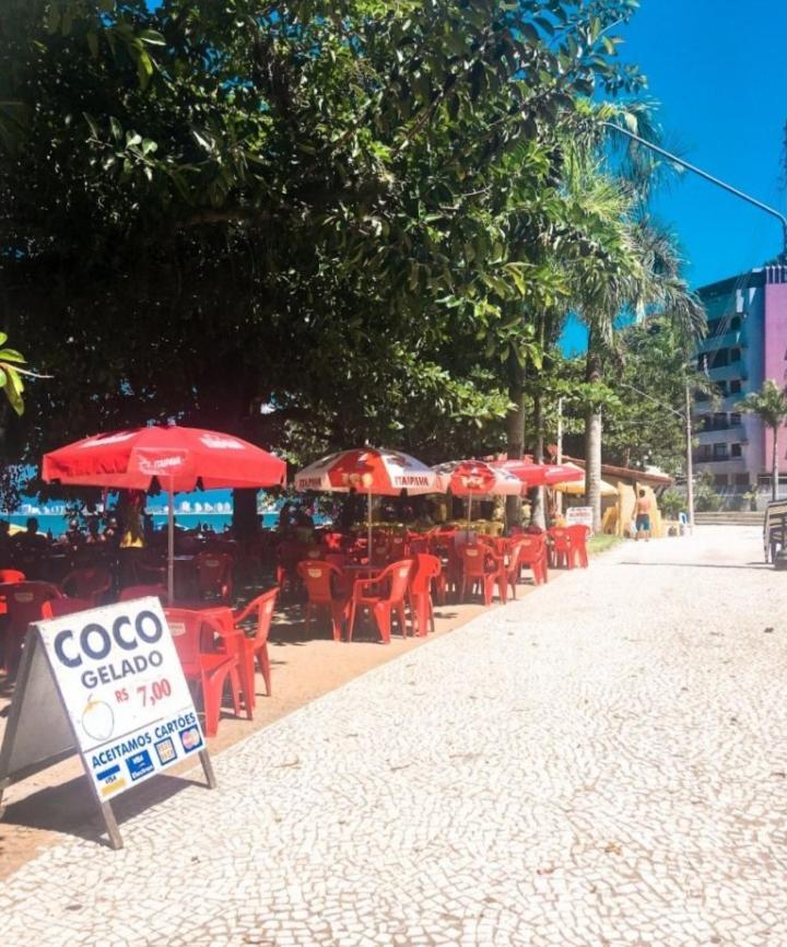 Apartamento Dona Frida Prainha Com Wifi Pe Na Areia Caraguatatuba Exterior foto