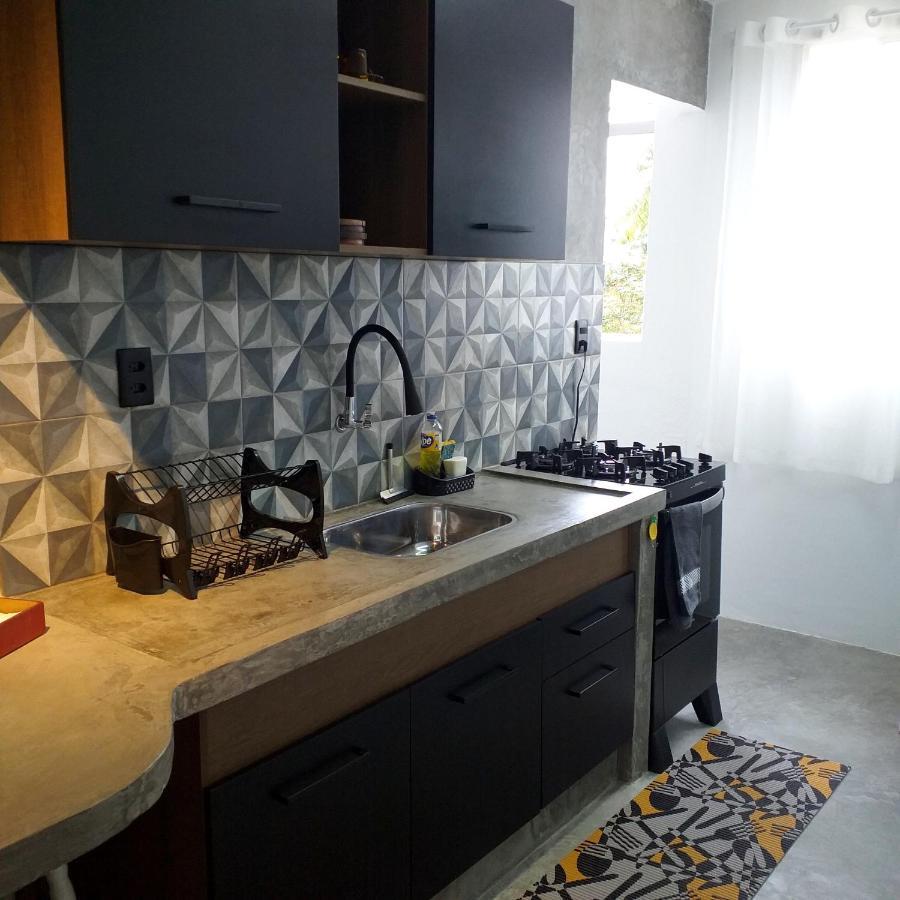 Apartamento Dona Frida Prainha Com Wifi Pe Na Areia Caraguatatuba Exterior foto