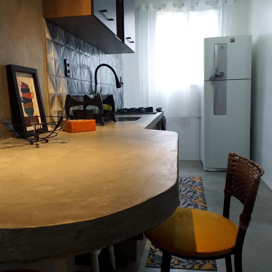 Apartamento Dona Frida Prainha Com Wifi Pe Na Areia Caraguatatuba Exterior foto