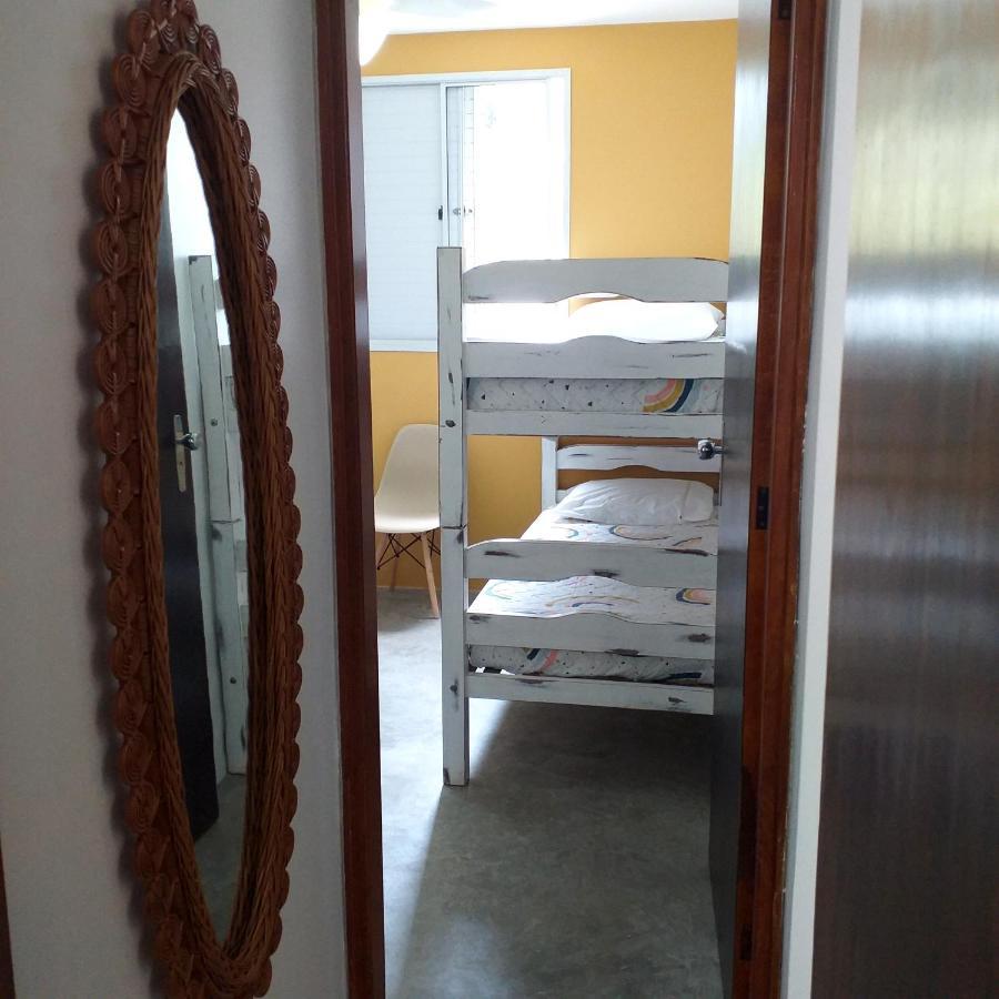 Apartamento Dona Frida Prainha Com Wifi Pe Na Areia Caraguatatuba Exterior foto